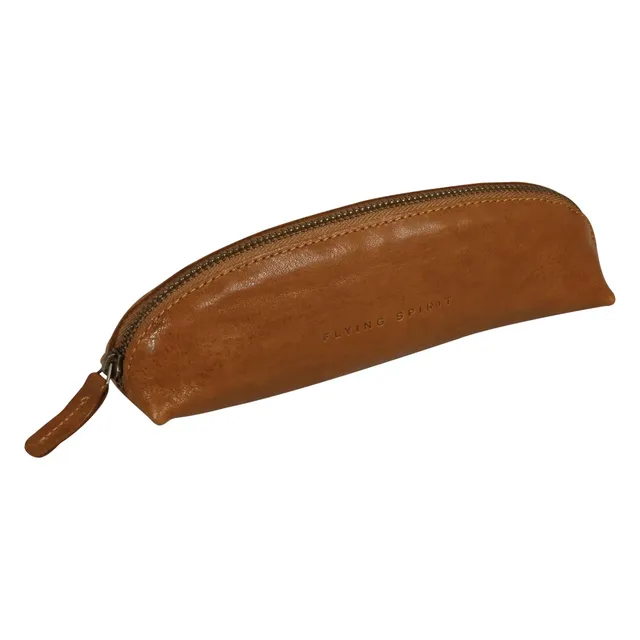 clairefontaine-106512c-schlamperm-ppchen-flying-spirit-leder-cognac-18x4-5x5-5-c image 1