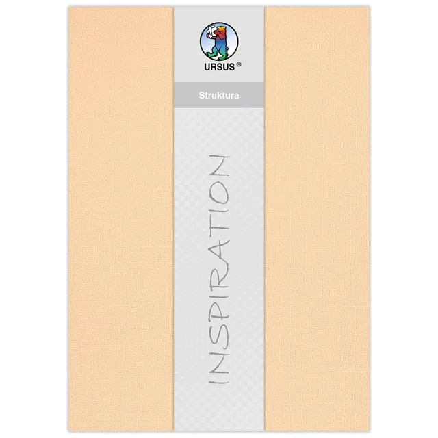 ursus-struktura-basic-2-bastelkarton-sand-220-g-qm-23-x-33-cm-5-blatt image 1