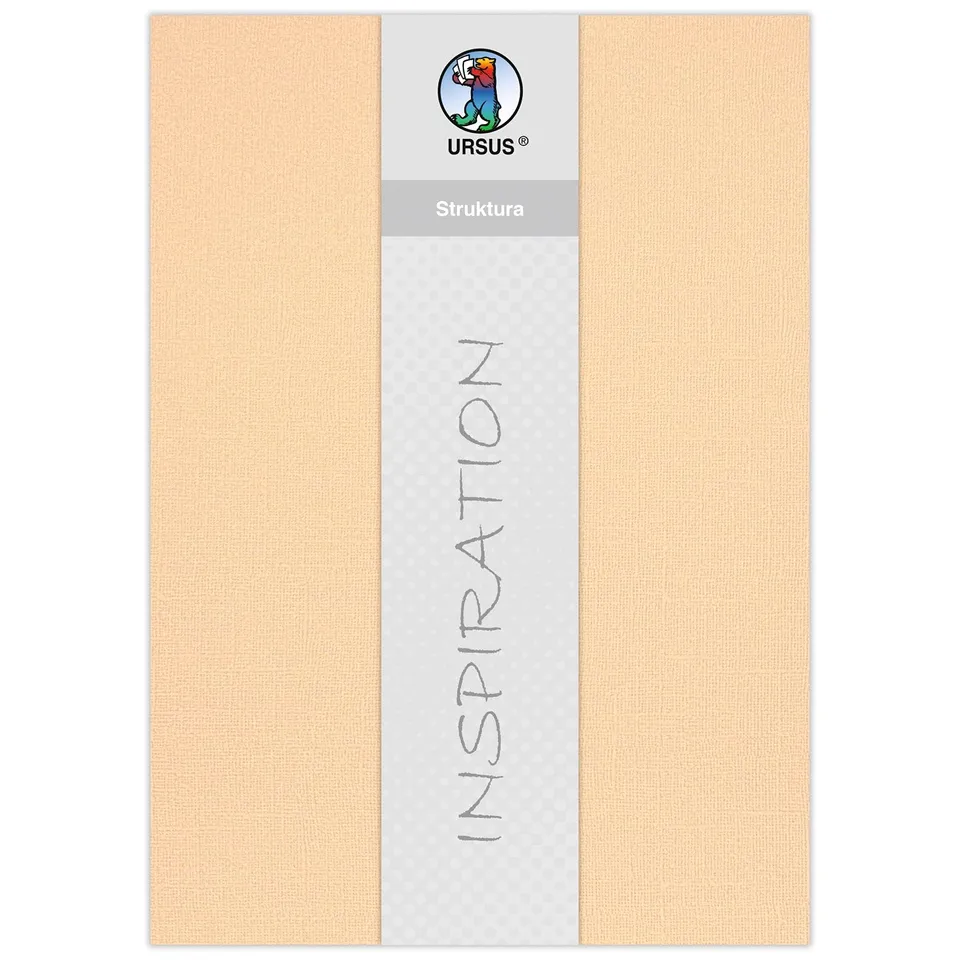 ursus-struktura-basic-2-bastelkarton-sand-220-g-qm-23-x-33-cm-5-blatt image 1