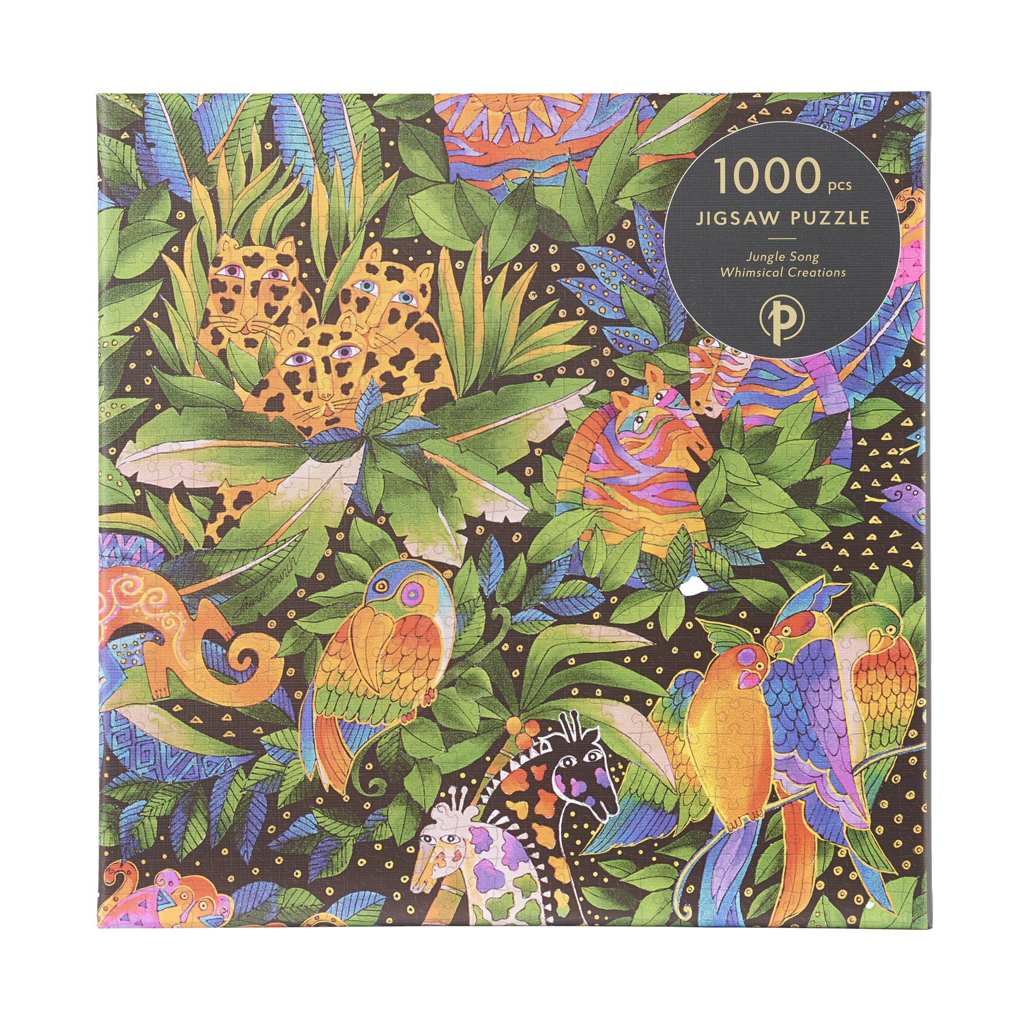 paperblanks-jungle-song-whimsical-creations-puzzle-1000-teile image 1