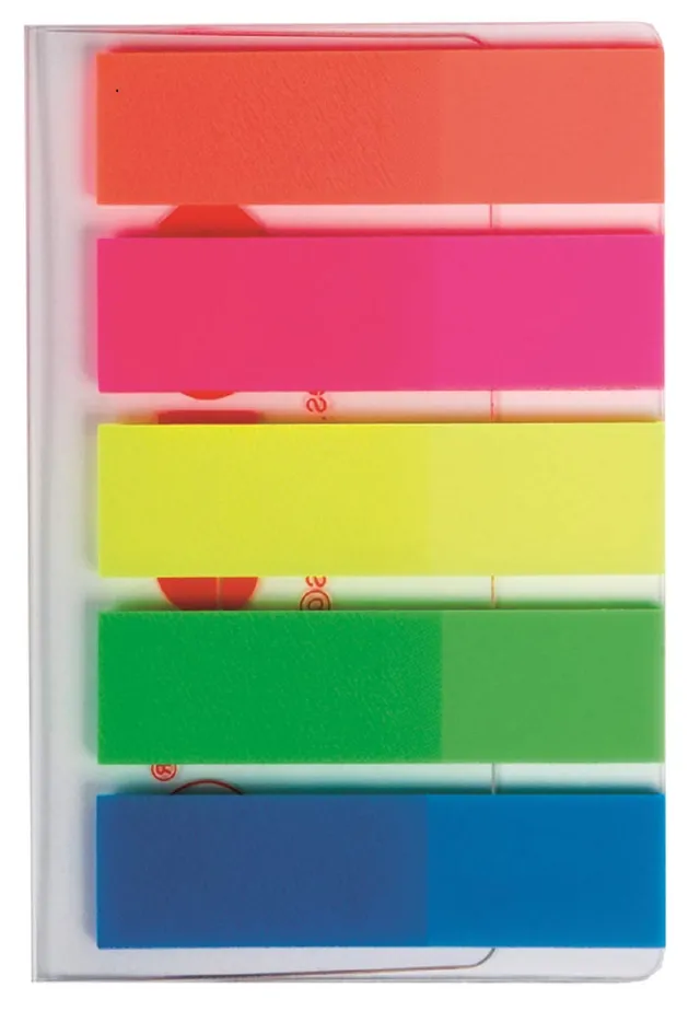 kores-haftfolien-indexstreifen-12-x-45-mm-5-farben-5x-24-blatt image 1