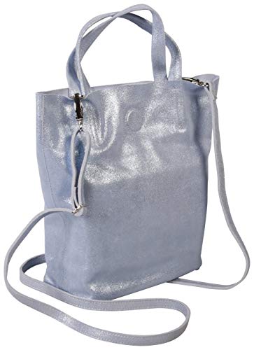 clairefontaine-tasche-plume-rund-aus-lammwildleder-perlmutt-effekt-hellblau-25x1 image 6