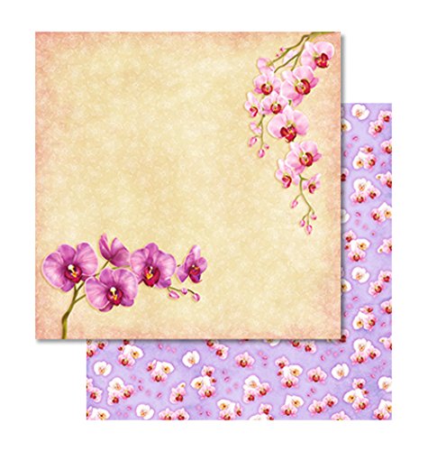 ursus-703000245-premium-glitter-scrapbook-paper-orchideen-designkarton-30-5-x-30 image 4