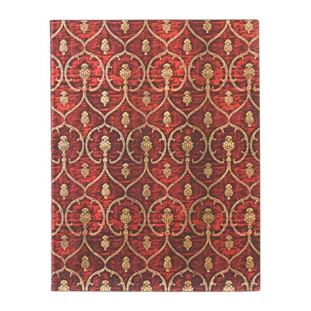 paperblanks-red-velvet-ultra-notizbuch-blanko-softcover-flexi-mit-elastikband image 1