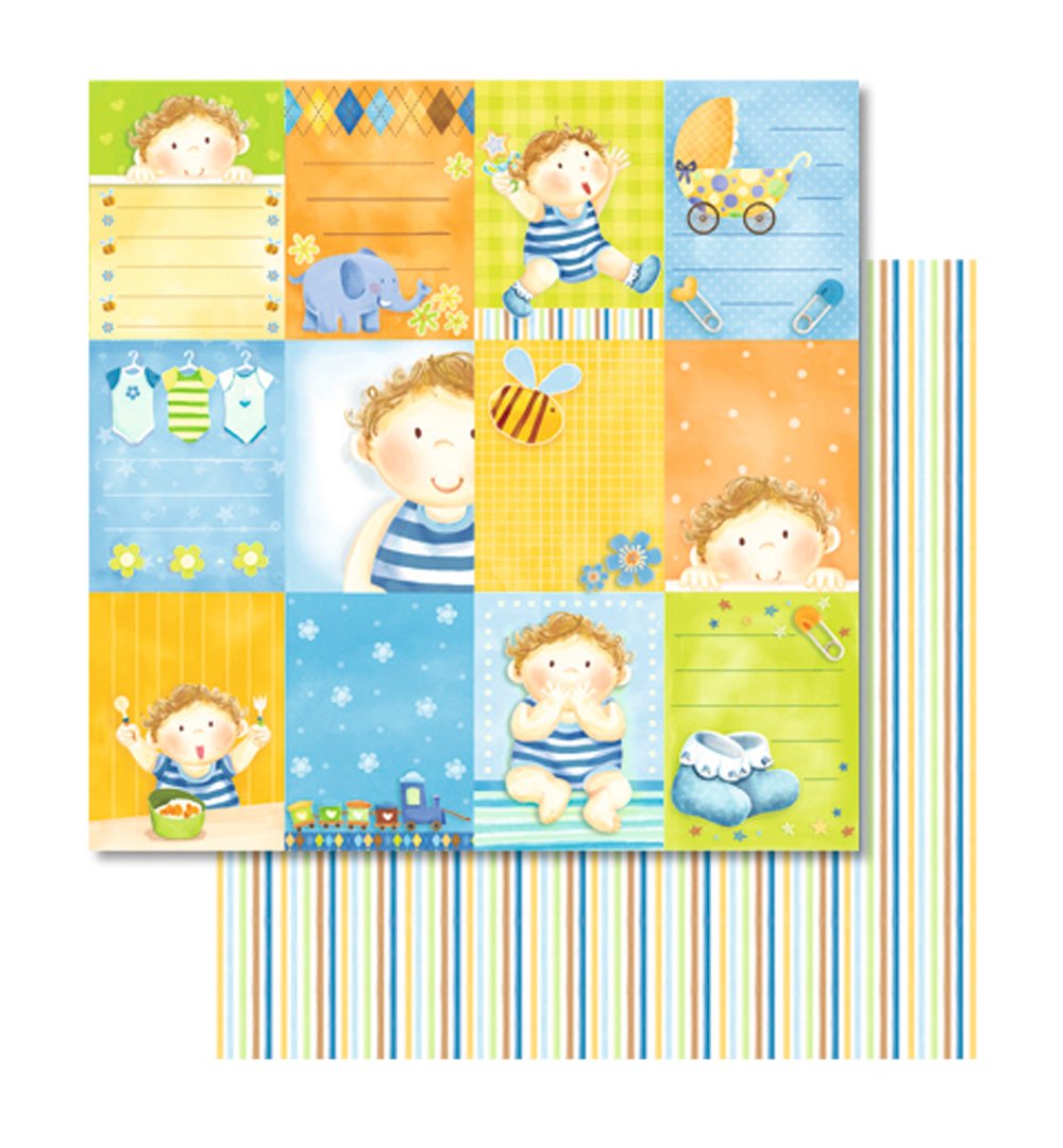 ursus-premium-glitter-scrapbook-paper-703000110-baby-boy-designkarton-30-5-x-30- image 2