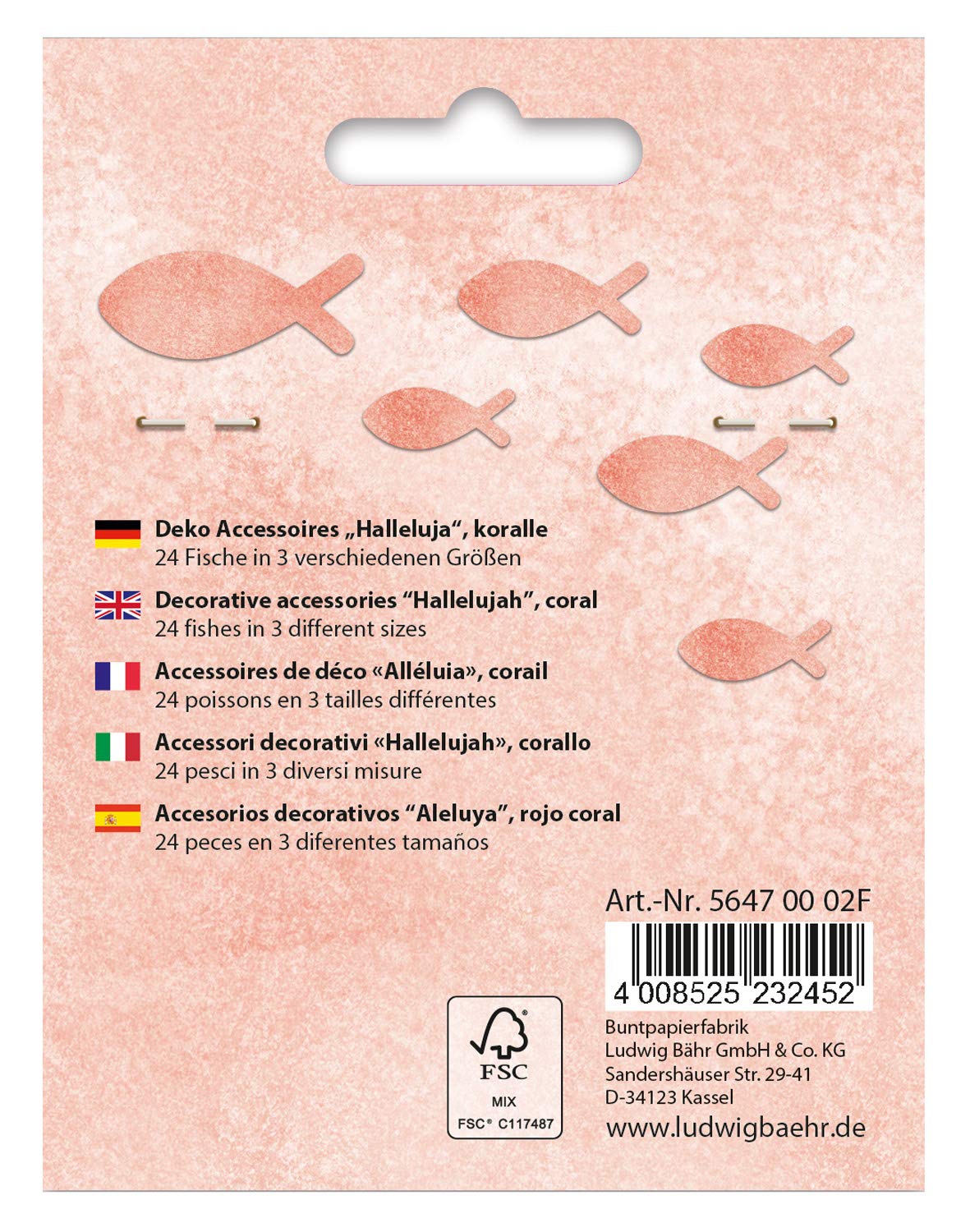 ursus-56470002f-deko-accessoires-fische-24-st-ck-in-3-gr-en image 2