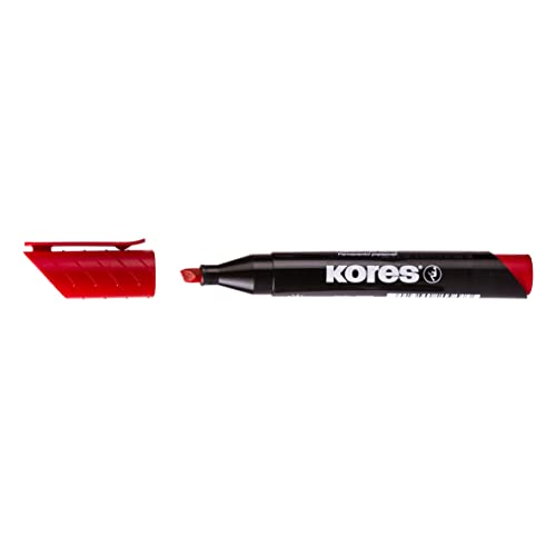 kores-k-marker-xp2-permanent-marker-rot-keilspitze-12-st-ck image 6