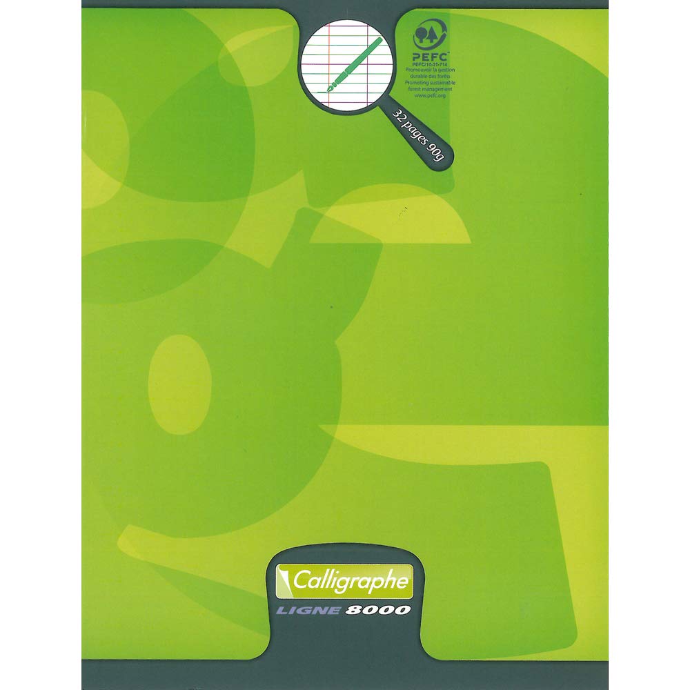 clairefontaine-calligraphe-108704c-heft-17x22-cm-16-blatt-lineatur-16-16-90g-gr- image 4