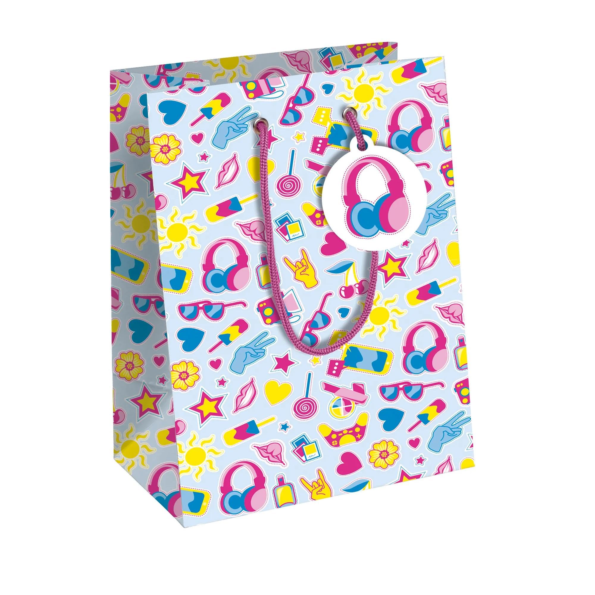 clairefontaine-geschenktasche-m-21-5x10-2x25-3-cm-good-vibes-f-r-b-cher-spiele image 5