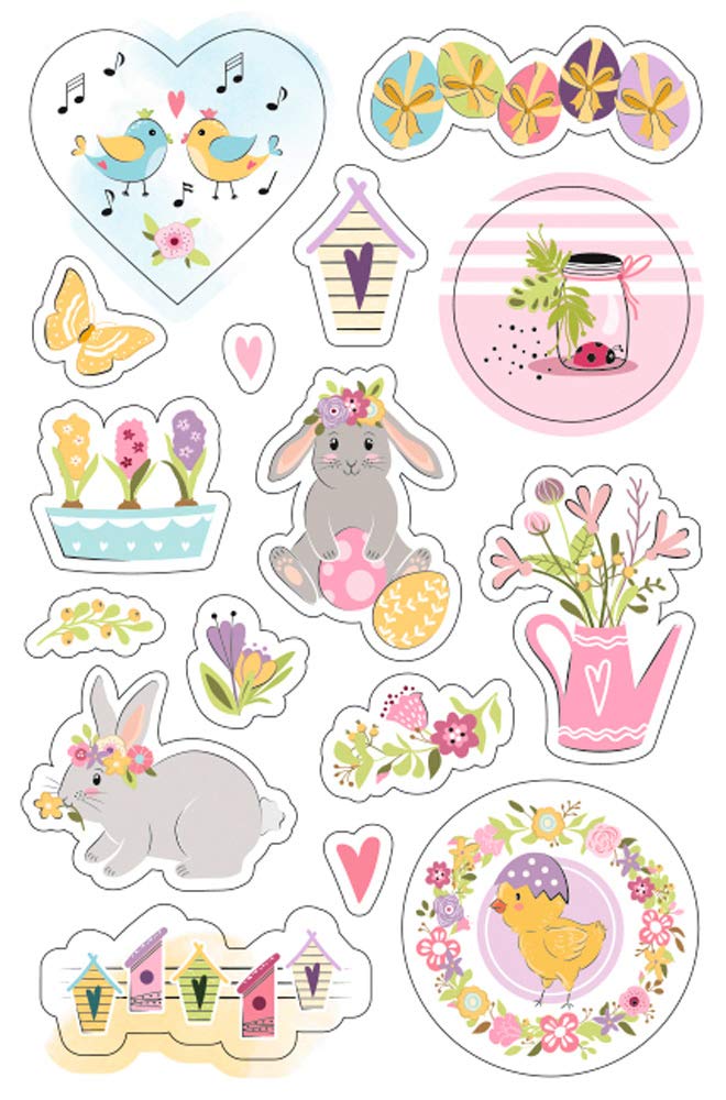 ursus-sticker-s-es-osterfest-selbstklebende-papier-aufkleber-ostern-56-st-ck image 4
