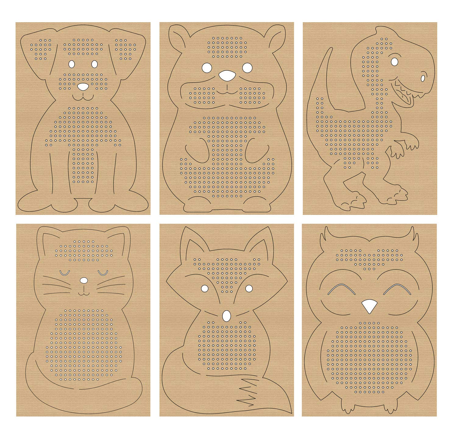 ursus-kreuzstich-tiere-24-blatt-kraftkarton-250-g-qm-12-motive image 3