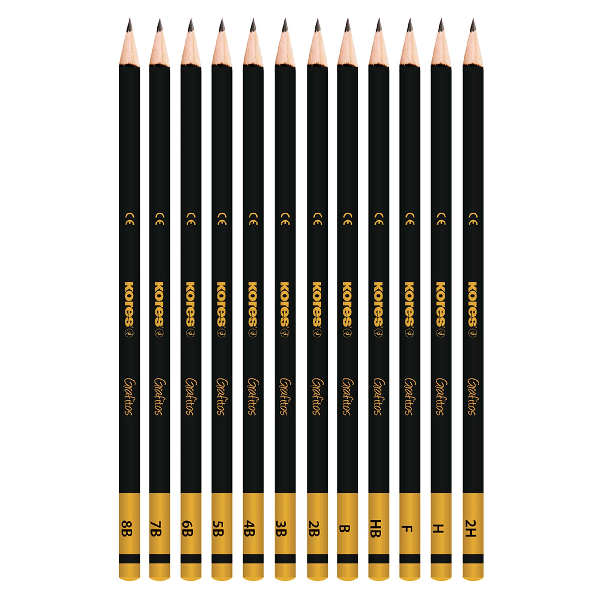 kores-grafitos-art-set-12-zeichenbleistifte-in-metallbox image 5