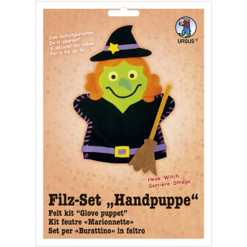 ursus-39560010-filzset-handpuppe-hexe-ca-20-cm-zum-n-hen-und-basteln image 3