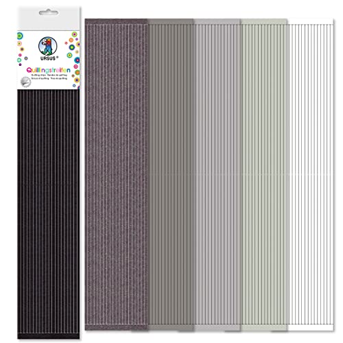 ursus-57510008-quillingstreifen-360-st-ck-5-mm-schwarz-grau-47-5-cm image 3