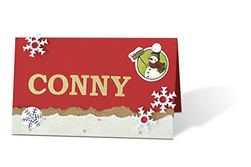 ursus-564000208-kreativ-accessoires-schneemann-und-schneestern-6-st-ck-selbstkle image 4