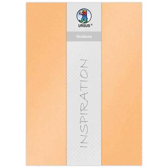 ursus-struktura-pearl-1-bastelkarton-papaya-220-g-qm-23-x-33-cm-5-blatt image 1