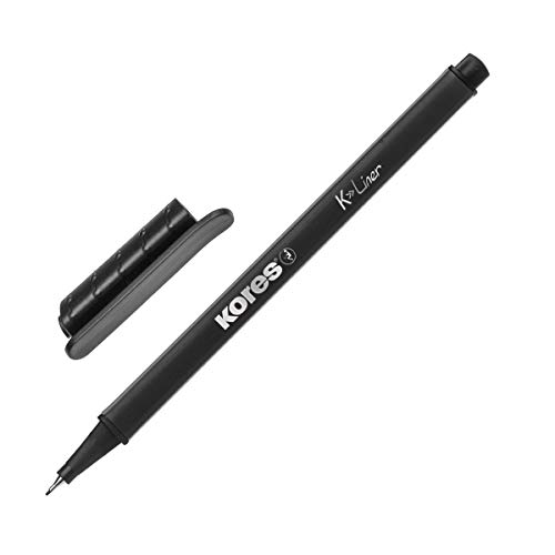 kores-k-liner-fineliner-0-4-mm-4er-pack-farbig-dreieckig image 8