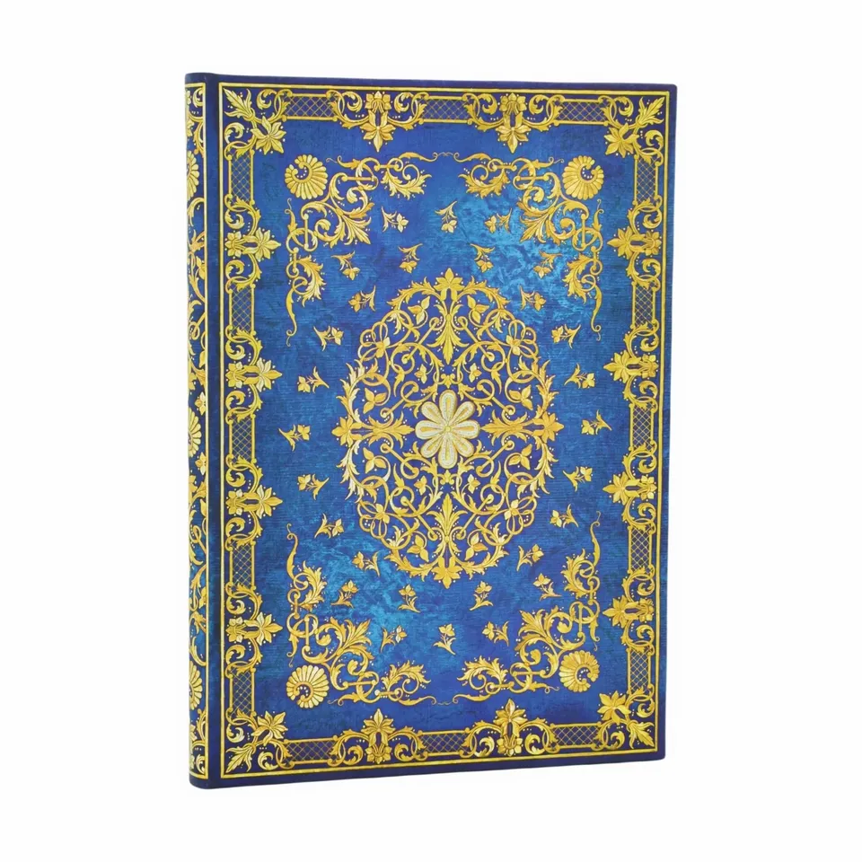 paperblanks-silk-sky-guiding-star-midi-hardcover-journal-unliniert-mit-gummiband image 1