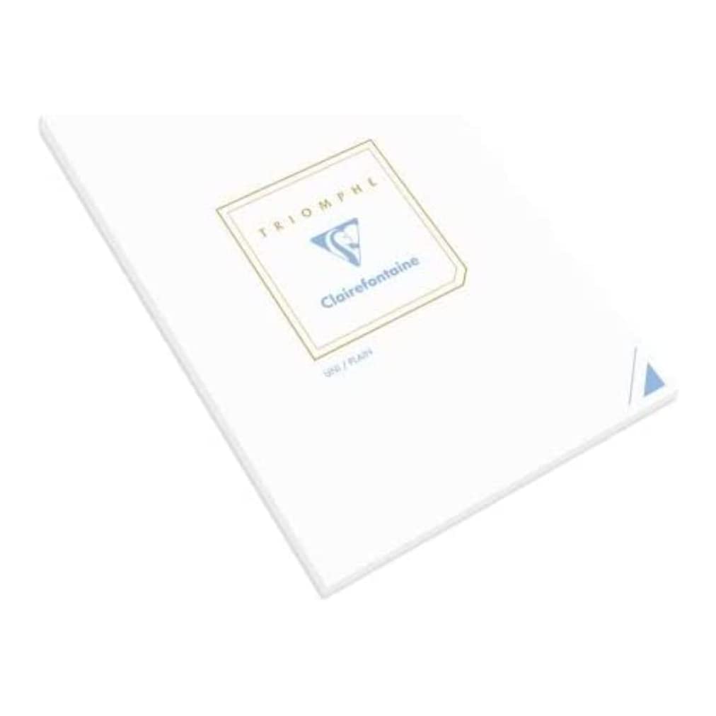 clairefontaine-triomphe-6170c-korrespondenzblock-a4-50-blatt-blanko-90g-wei image 3