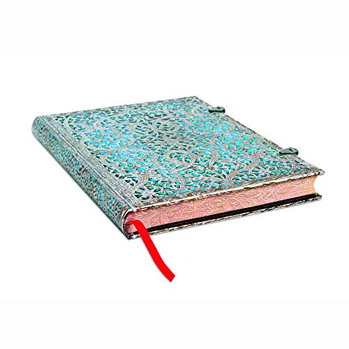 paperblanks-notizbuch-maya-blau-ultra-230x180-mm-240-seiten-liniert-silver-filig image 7