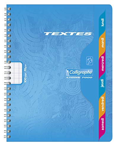 calligraphe-352360c-hausaufgabenheft-17x22cm-70g-10er-pack-spiralbindung image 7