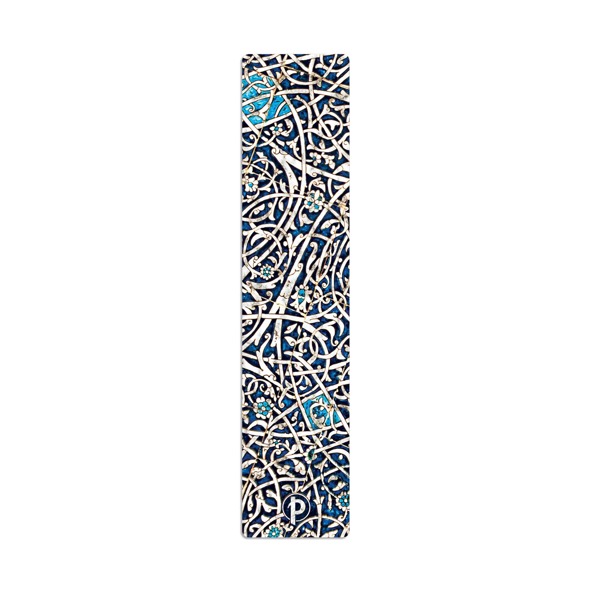 paperblanks-granada-turquoise-bookmark-lesezeichen-moorish-mosaic image 2