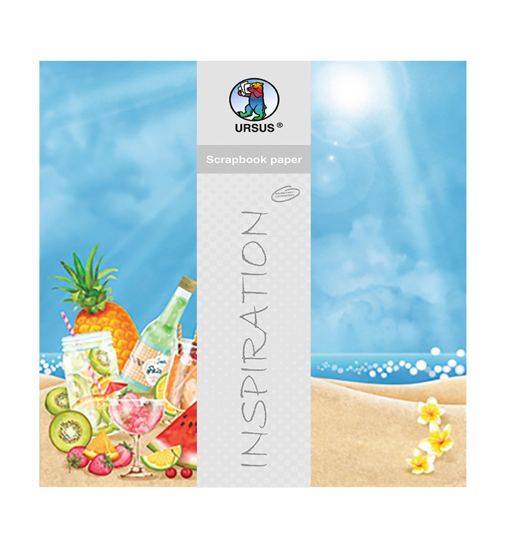ursus-premium-glitter-scrapbook-paper-happy-hour-motiv-299-30-5-x-30-5-cm-190-g- image 1