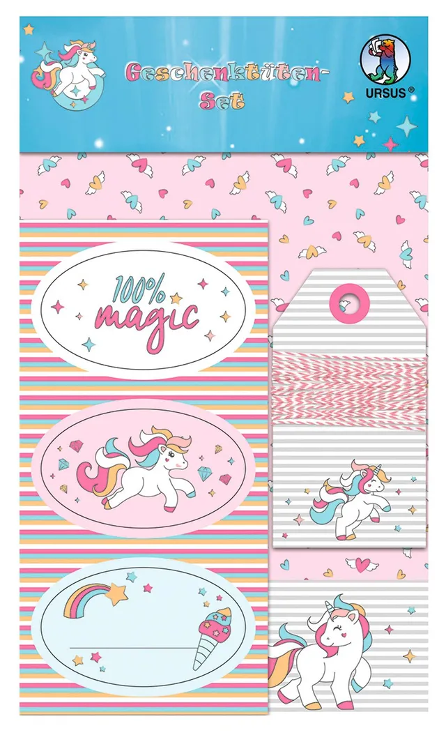 ursus-geschenkt-ten-set-einhorn-28160099f-6-t-ten-12-x-19-x-6-cm-mit-tags image 1