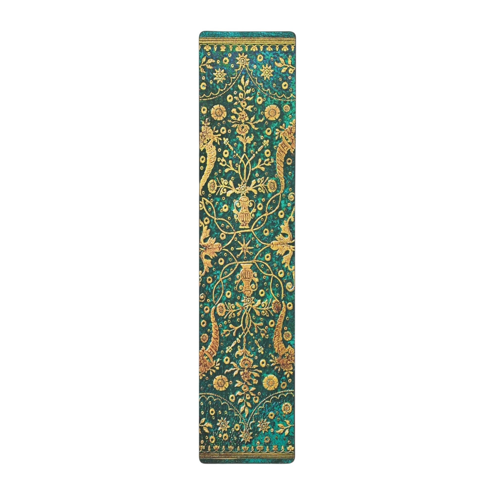 paperblanks-emerald-flower-nature-s-grace-lesezeichen image 2