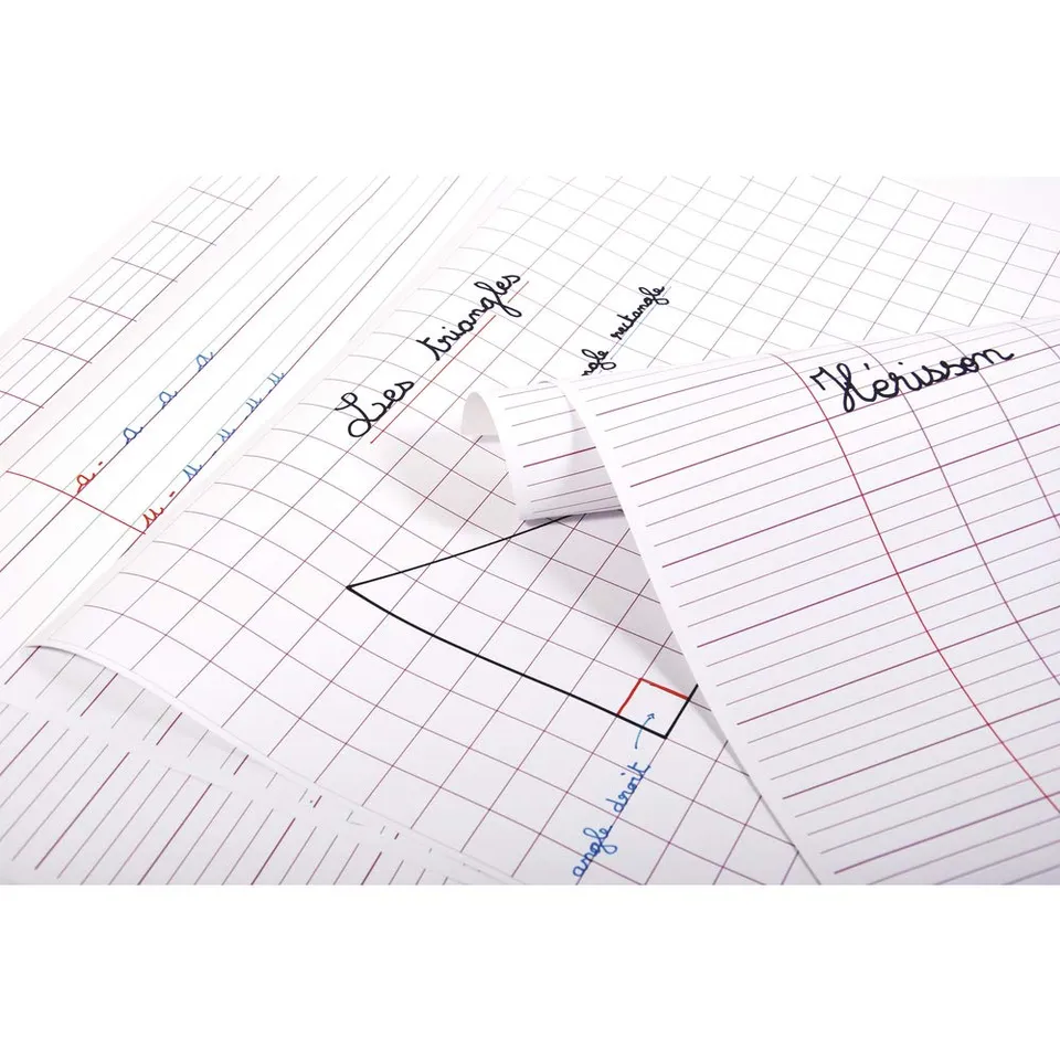 clairefontaine-383502c-wandposter-60x80-cm-franz-sische-lineatur-25-b-gen-90g-we image 1