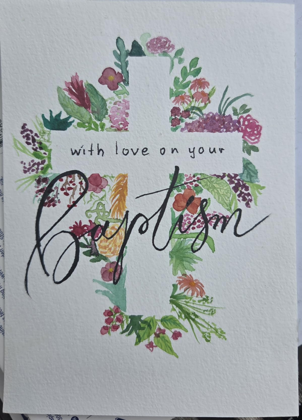 Tolles Papier für Aquarell