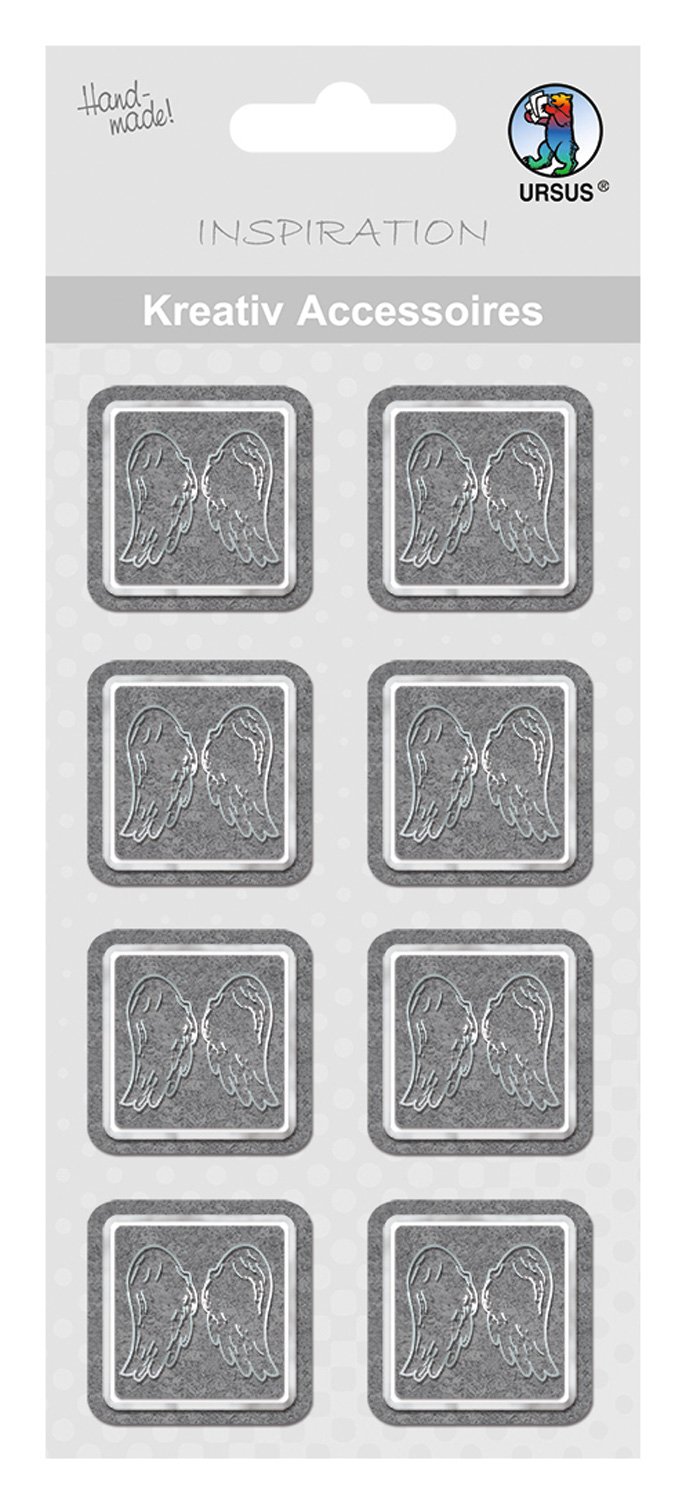 ursus-62314603f-designkarton-kondolenz-din-a4-200-g-qm-5-blatt-motiv-3-silber-fo image 8