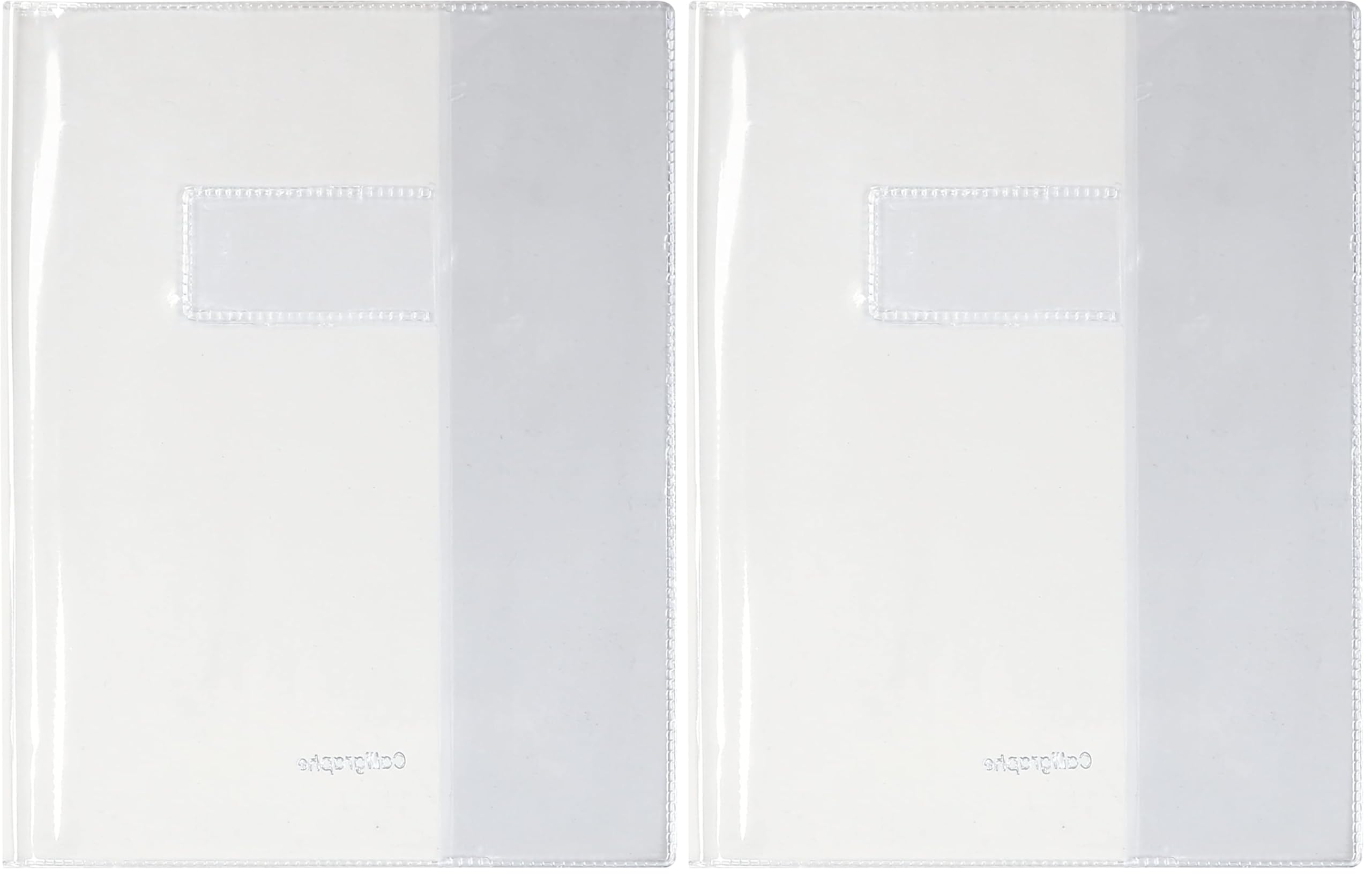 clairefontaine-73202c-heftumschlag-calligraphe-cristalux-a4-pvc-blau-transparent image 5