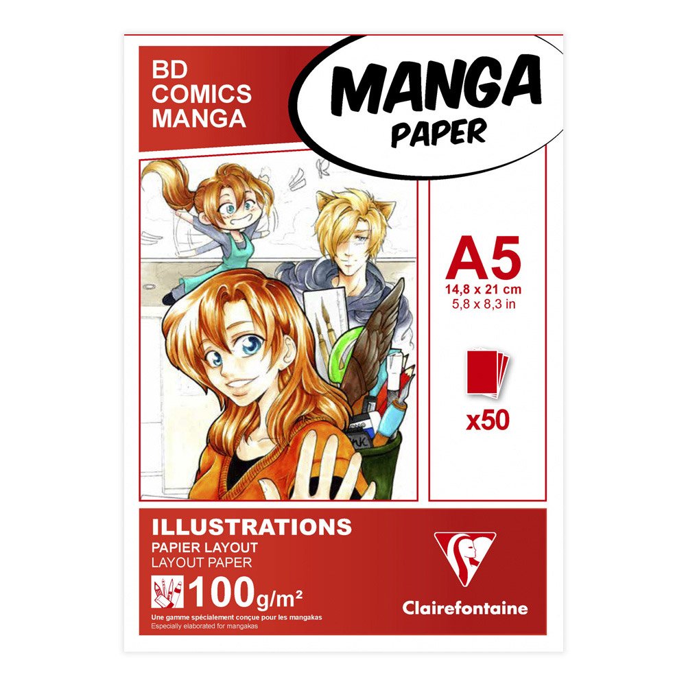 clairefontaine-94042c-layoutblock-manga-a4-50-blatt-100g-wei-alkoholmarkerfest image 8