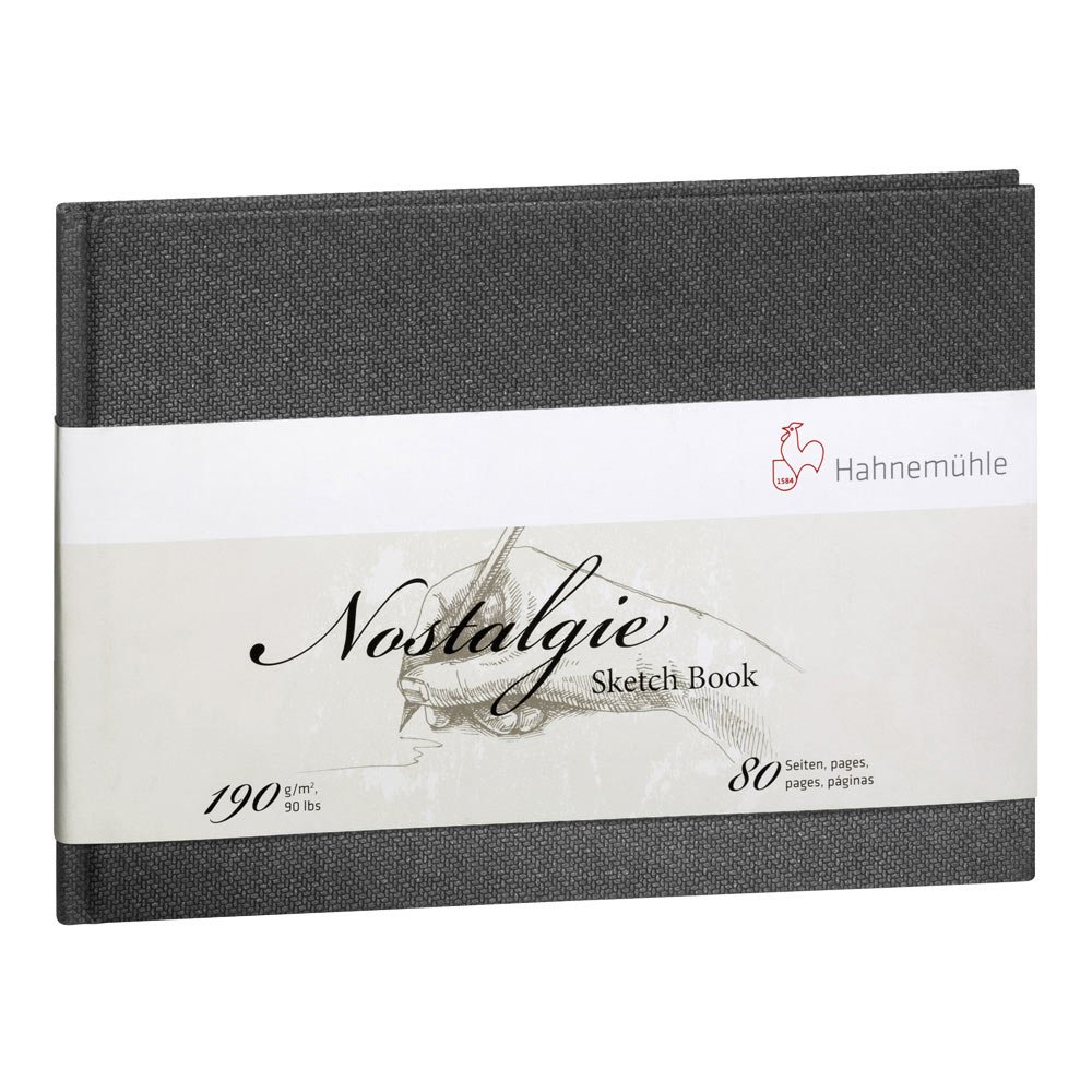 hahnem-hle-nostalgie-skizzenbuch-a4-hochformat-190-g-m-40-blatt-80-seiten image 7