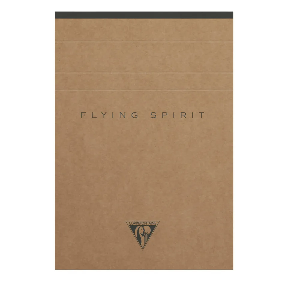 clairefontaine-notizblock-flying-spirit-a6-liniert-10-5-x-14-8-cm-70-blatt image 1