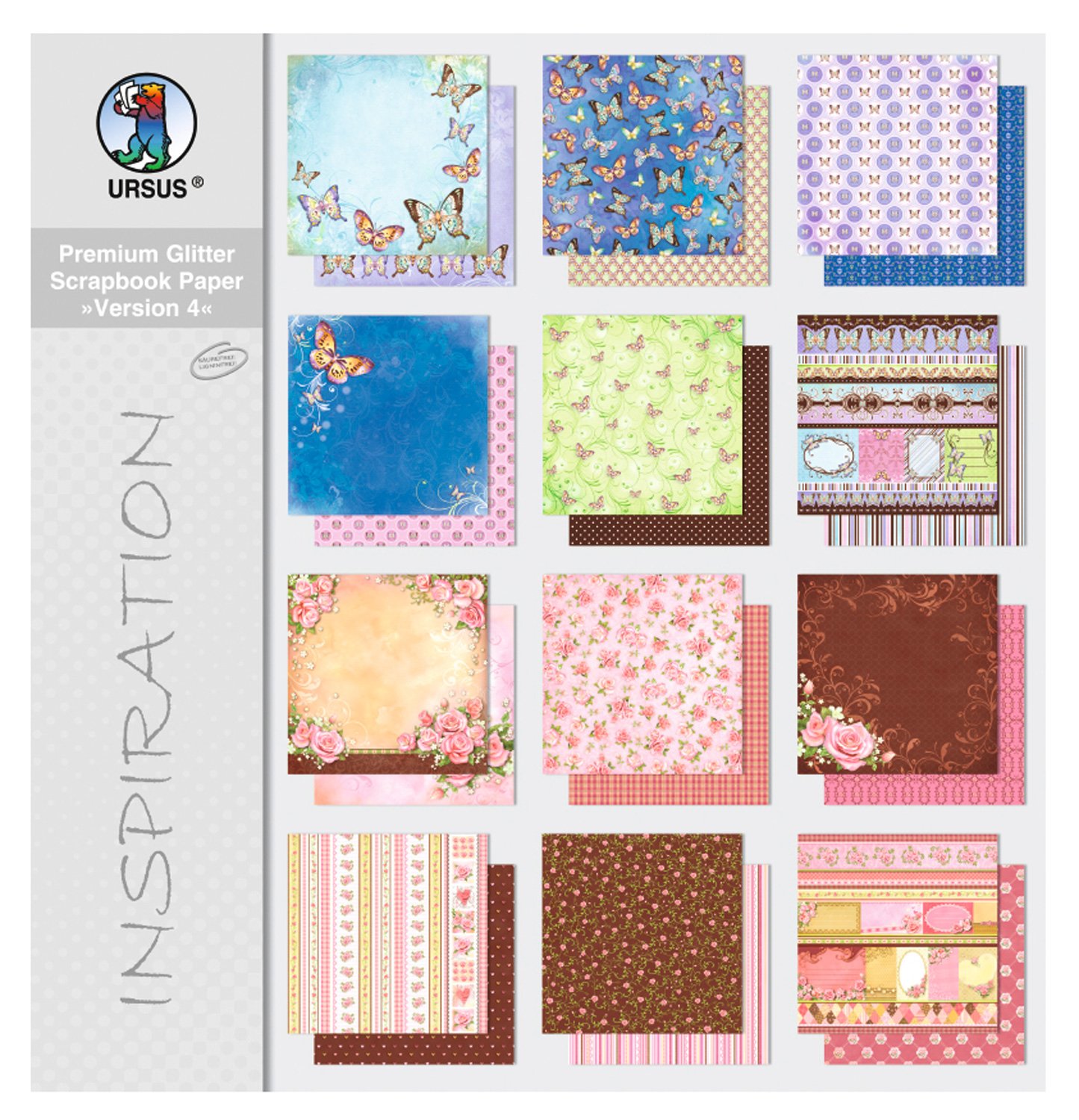 ursus-premium-glitter-scrapbook-block-version-1-30-5x30-5-cm-12-blatt image 3