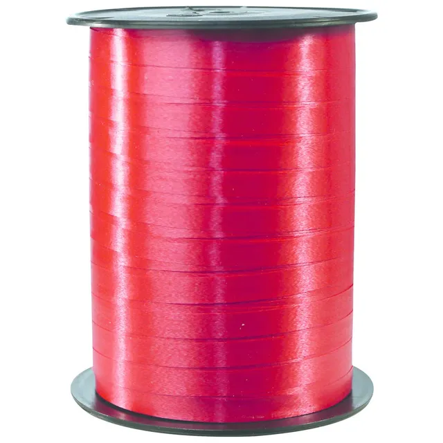 clairefontaine-geschenkband-glatt-spule-500-m-x-7-mm-rot image 1