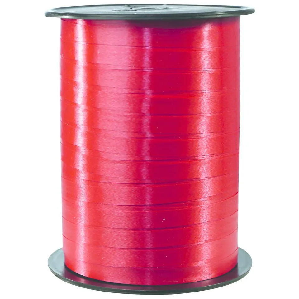 clairefontaine-geschenkband-glatt-spule-500-m-x-7-mm-rot image 1