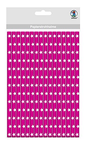 ursus-56750038-papierstrohhalme-mit-sternen-eosin-gr-e-s-19-5-cm-24-st-ck image 2