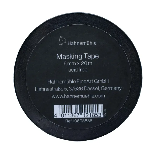 hahnem-hle-masking-tape-washi-tape-20-m-6-mm-schwarz-wasserdicht image 1