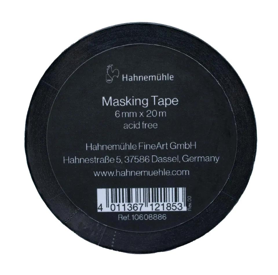 hahnem-hle-masking-tape-washi-tape-20-m-6-mm-schwarz-wasserdicht image 1