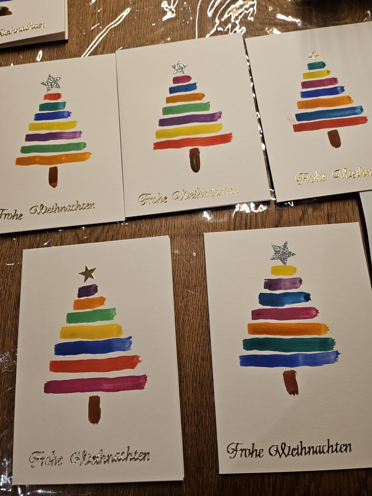 Weihnachtskarten gerettet