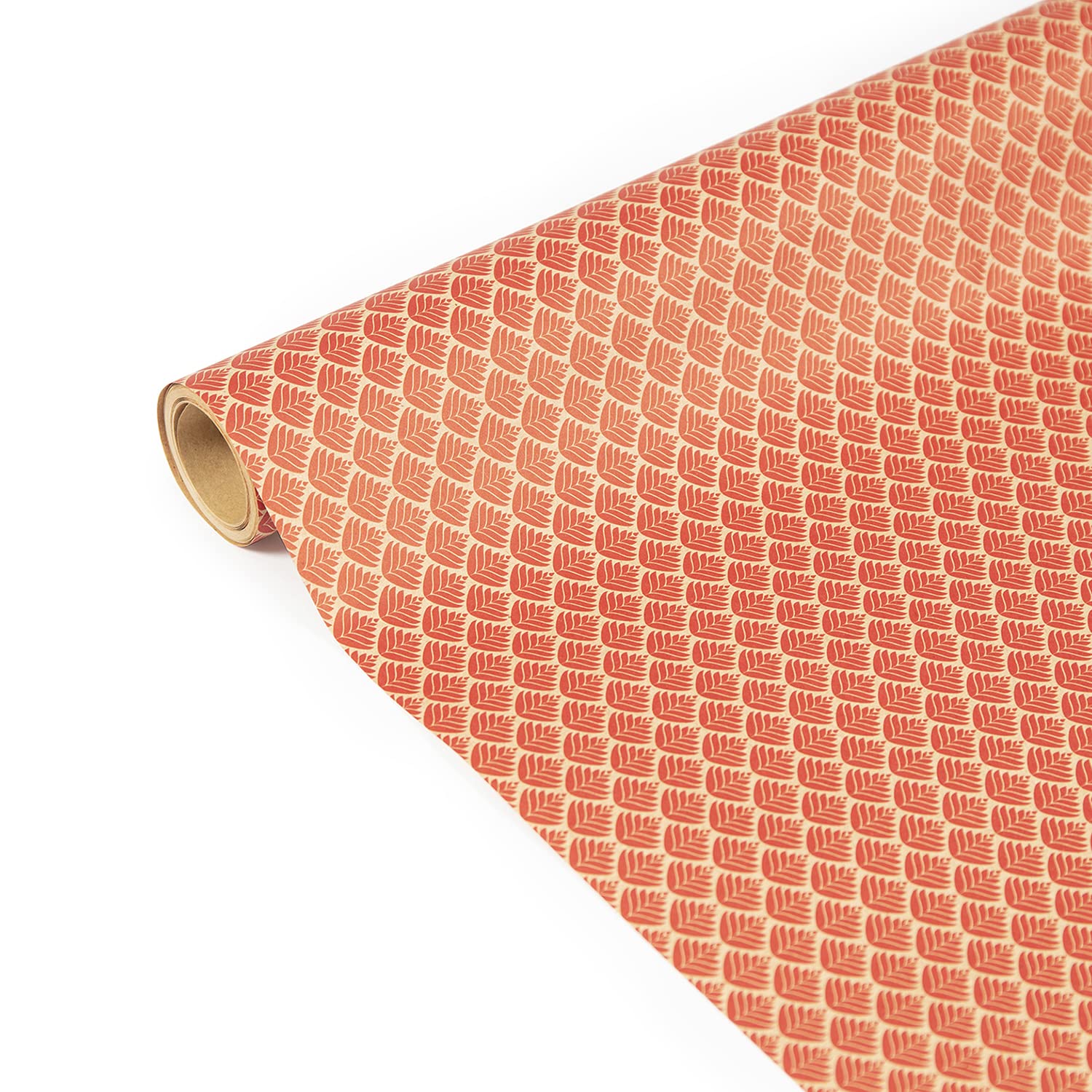 clairefontaine-tiny-rolls-geschenkpapier-kraft-blumen-rosa-5m-x-0-35m image 8