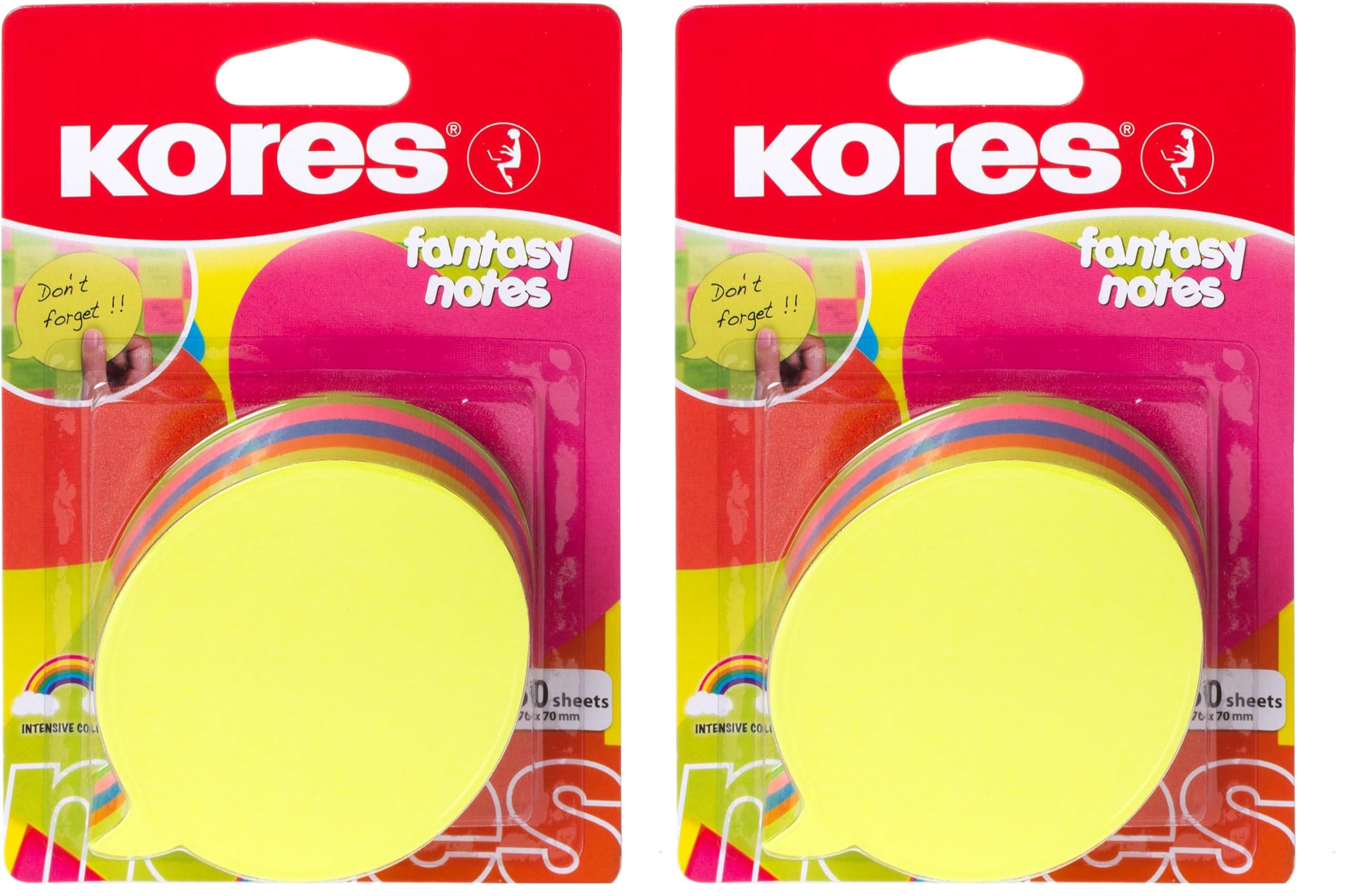 kores-fantasy-haftnotizen-sprechblase-70-x-70-mm-250-blatt-5-farben image 4