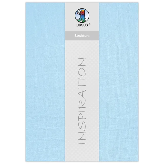 ursus-80010010-bastelkarton-struktura-basic-1-hellblau-220-g-qm-23-x-33-cm-5-bla image 1