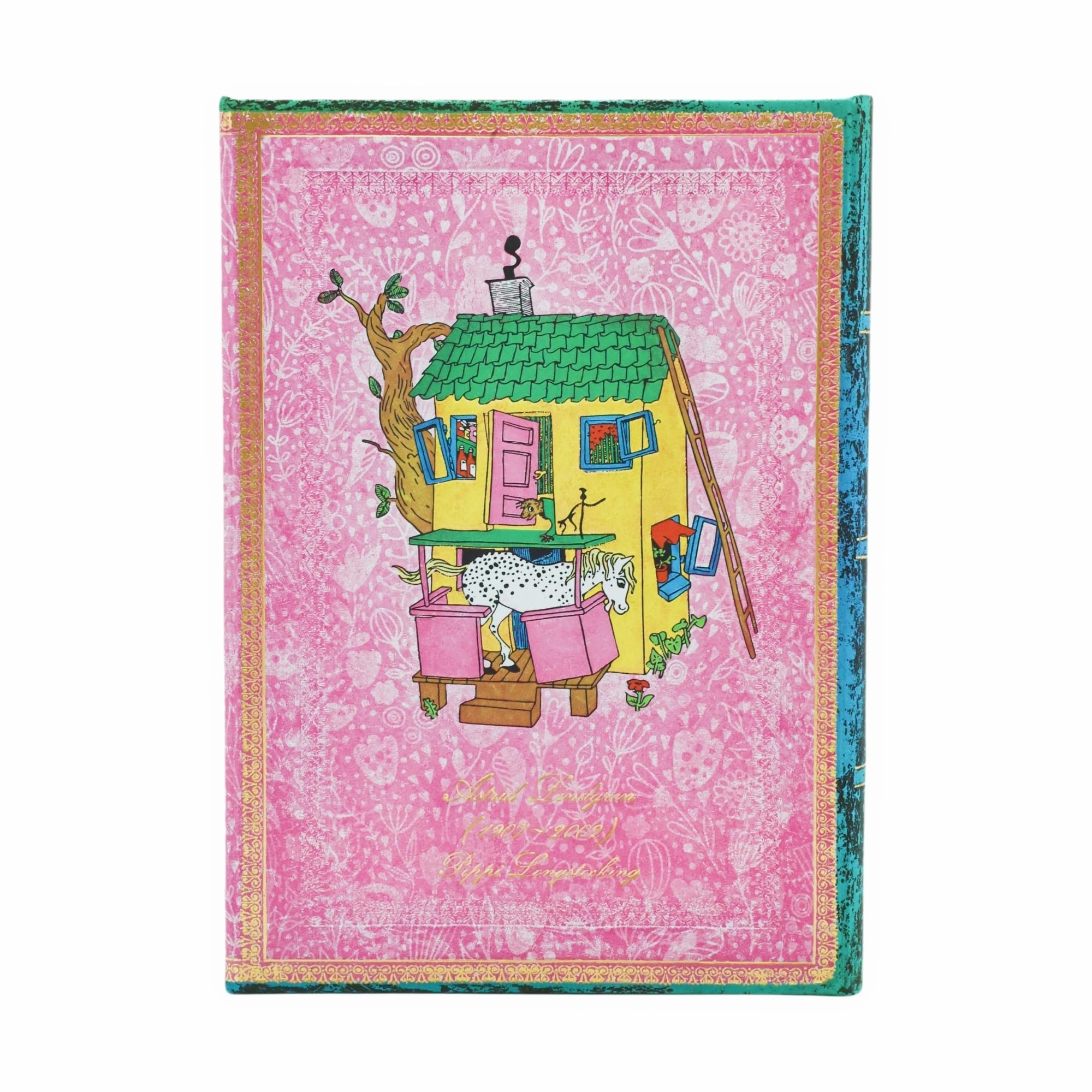 paperblanks-pippi-longstocking-midi-hardcover-journal-linienlos-mit-verschluss image 2