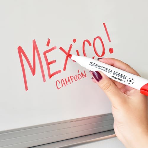 kores-whiteboard-marker-keilspitze-3-5-mm-12-st-ck-rot image 7