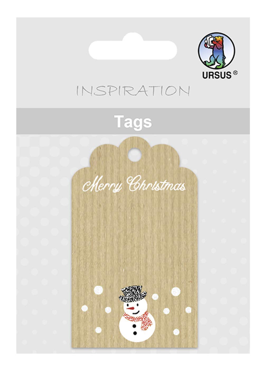 ursus-56710018-geschenkanh-nger-wichtel-quer-8-st-ck-3-45-x-7-5-cm-glitter image 2
