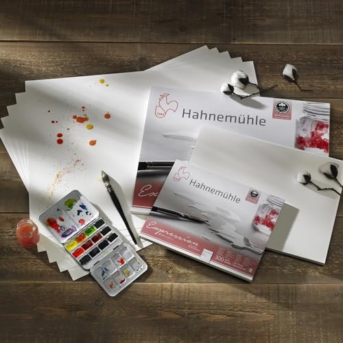 hahnem-hle-expression-aquarellblock-30x30-cm-300-g-m-100-baumwolle-25-blatt-limi image 6